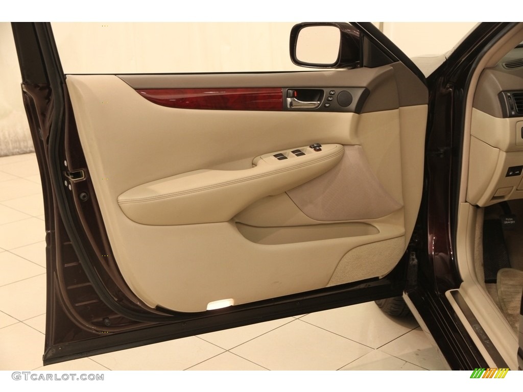2004 ES 330 - Black Garnet Pearl / Ivory photo #4