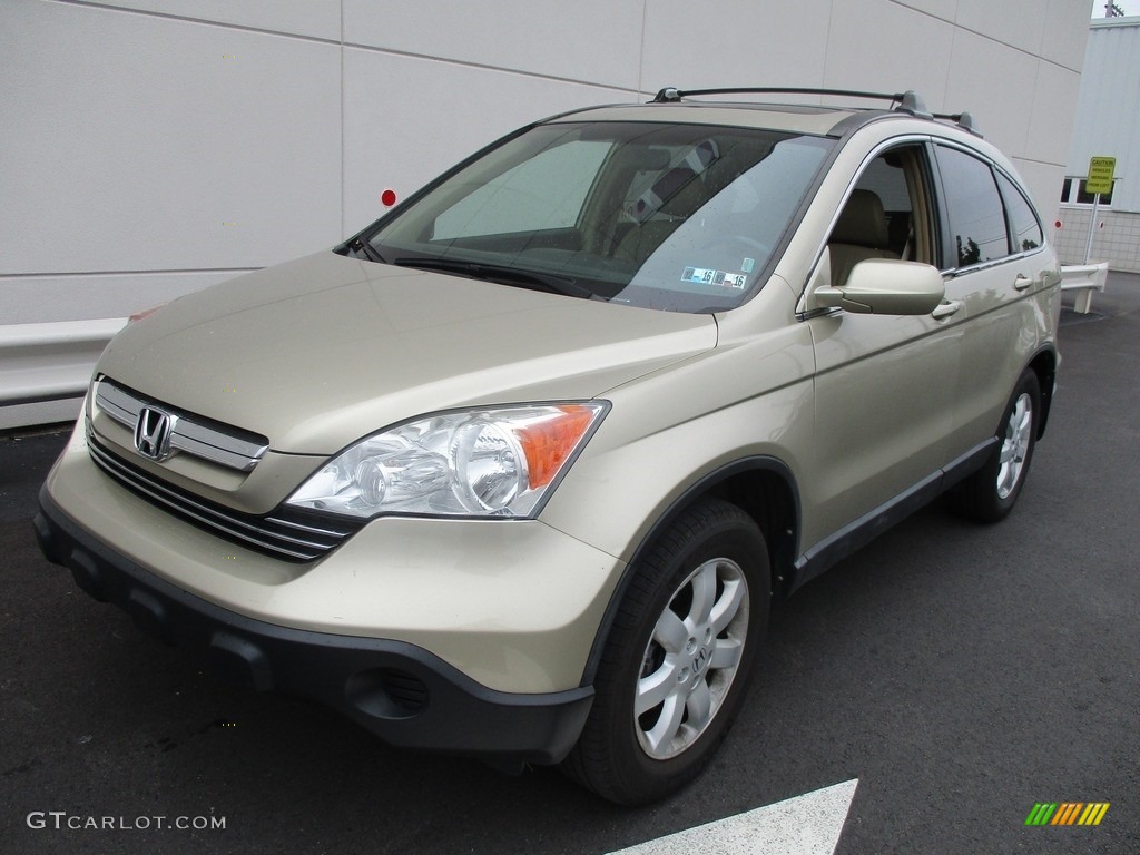 Borrego Beige Metallic 2008 Honda CR-V EX-L 4WD Exterior Photo #116659346