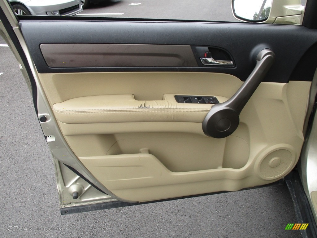 2008 Honda CR-V EX-L 4WD Ivory Door Panel Photo #116659370