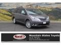 2017 Predawn Gray Mica Toyota Sienna XLE AWD  photo #1