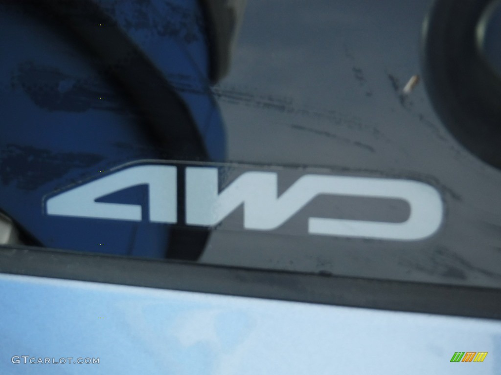 2008 CR-V EX-L 4WD - Glacier Blue Metallic / Gray photo #11