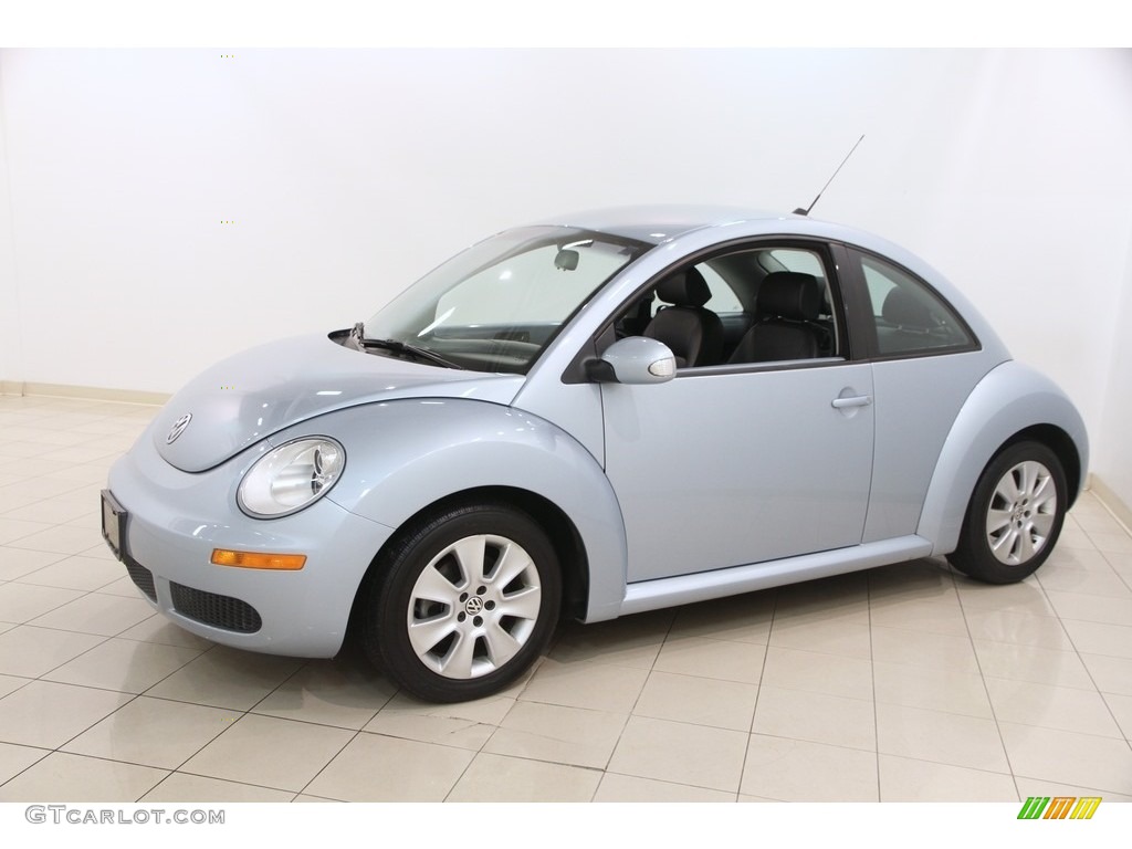 2010 New Beetle 2.5 Coupe - Heaven Blue Metallic / Black photo #3