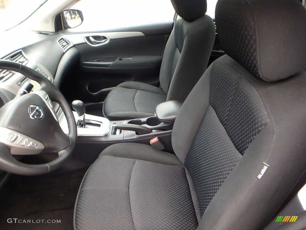 2014 Sentra SR - Super Black / Charcoal photo #14