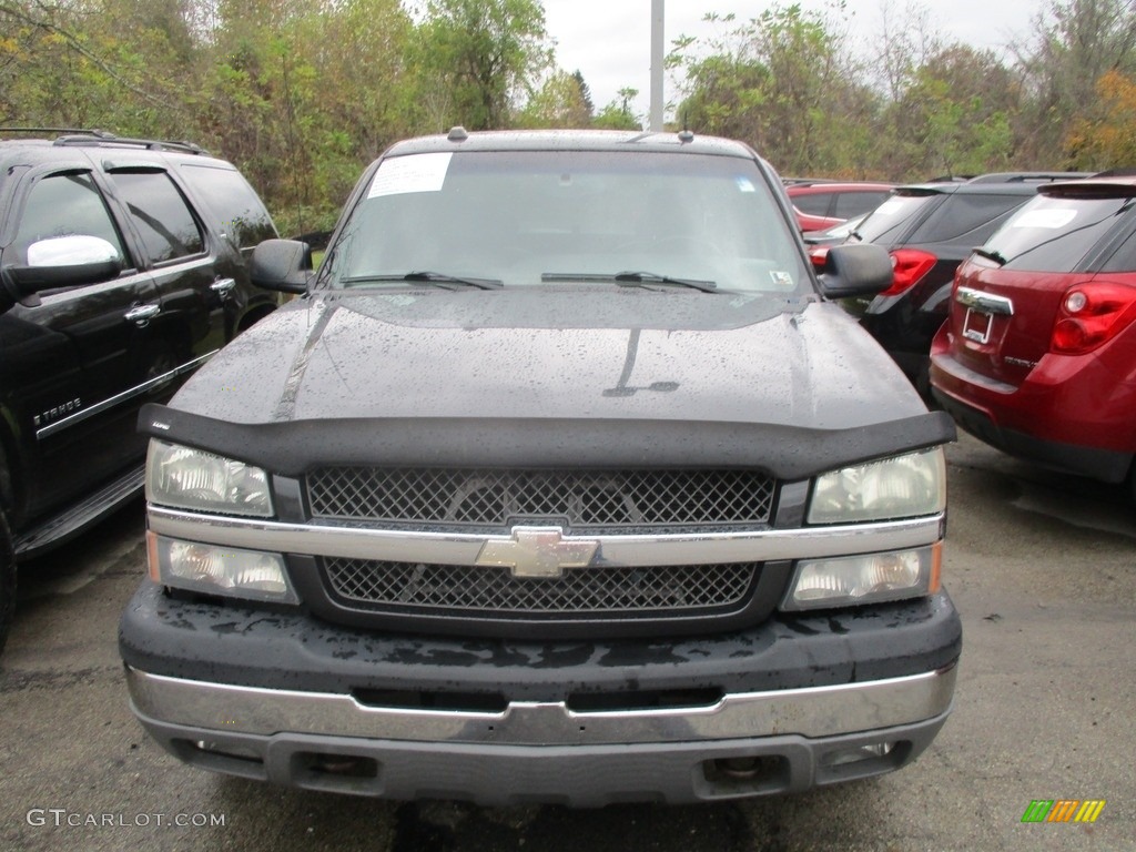 2004 Silverado 1500 LT Extended Cab 4x4 - Dark Gray Metallic / Dark Charcoal photo #2