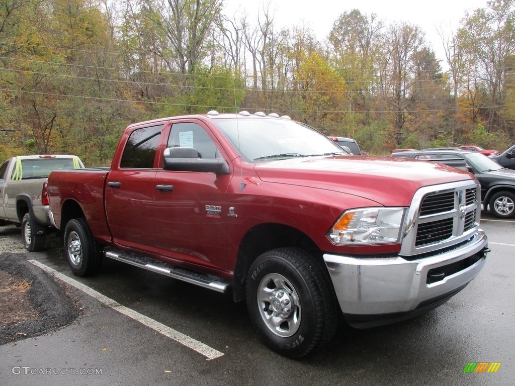 2012 Ram 2500 HD ST Crew Cab 4x4 - Deep Cherry Red Crystal Pearl / Dark Slate/Medium Graystone photo #2