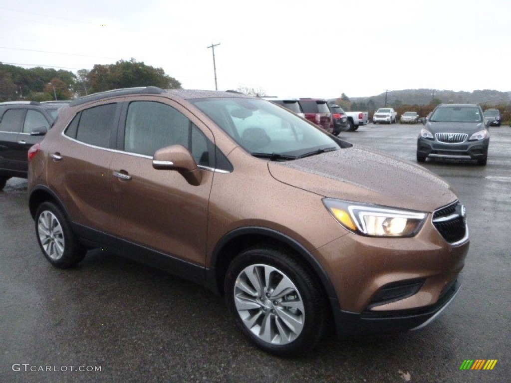 River Rock Metallic 2017 Buick Encore Preferred AWD Exterior Photo #116663828