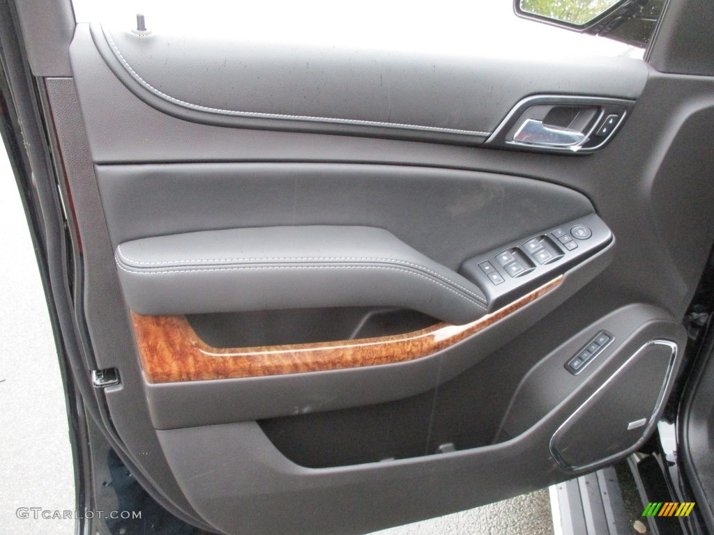 2017 Chevrolet Suburban Premier 4WD Jet Black Door Panel Photo #116664026