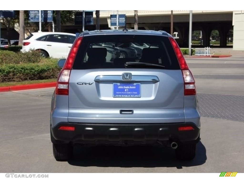 2008 CR-V EX-L - Glacier Blue Metallic / Gray photo #6