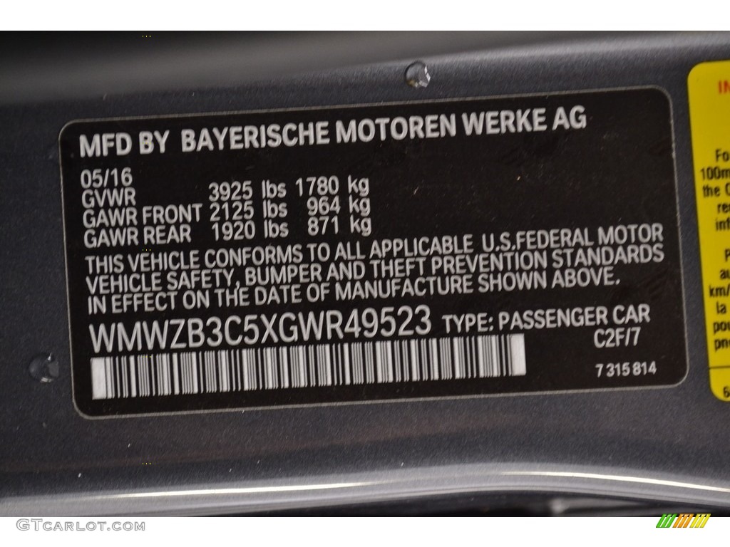 2016 Countryman Color Code C2F for Earl Gray Metallic Photo #116666109