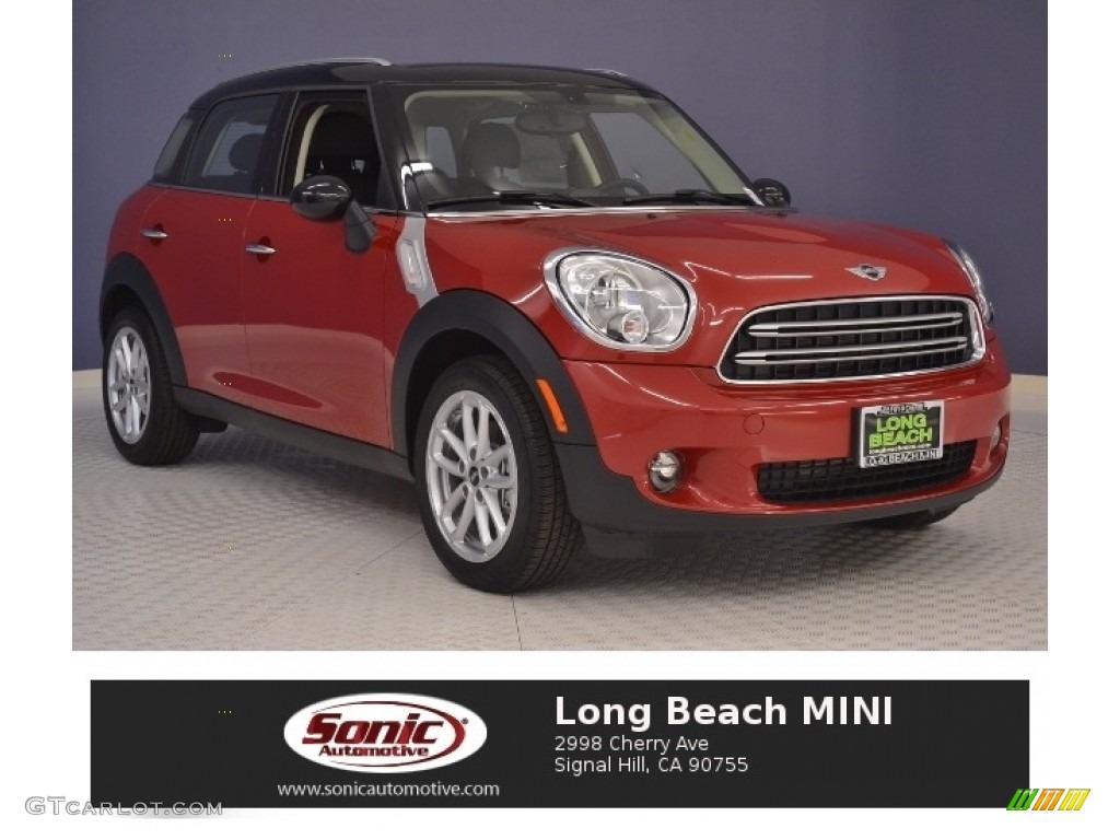 Blazing Red Metallic Mini Countryman