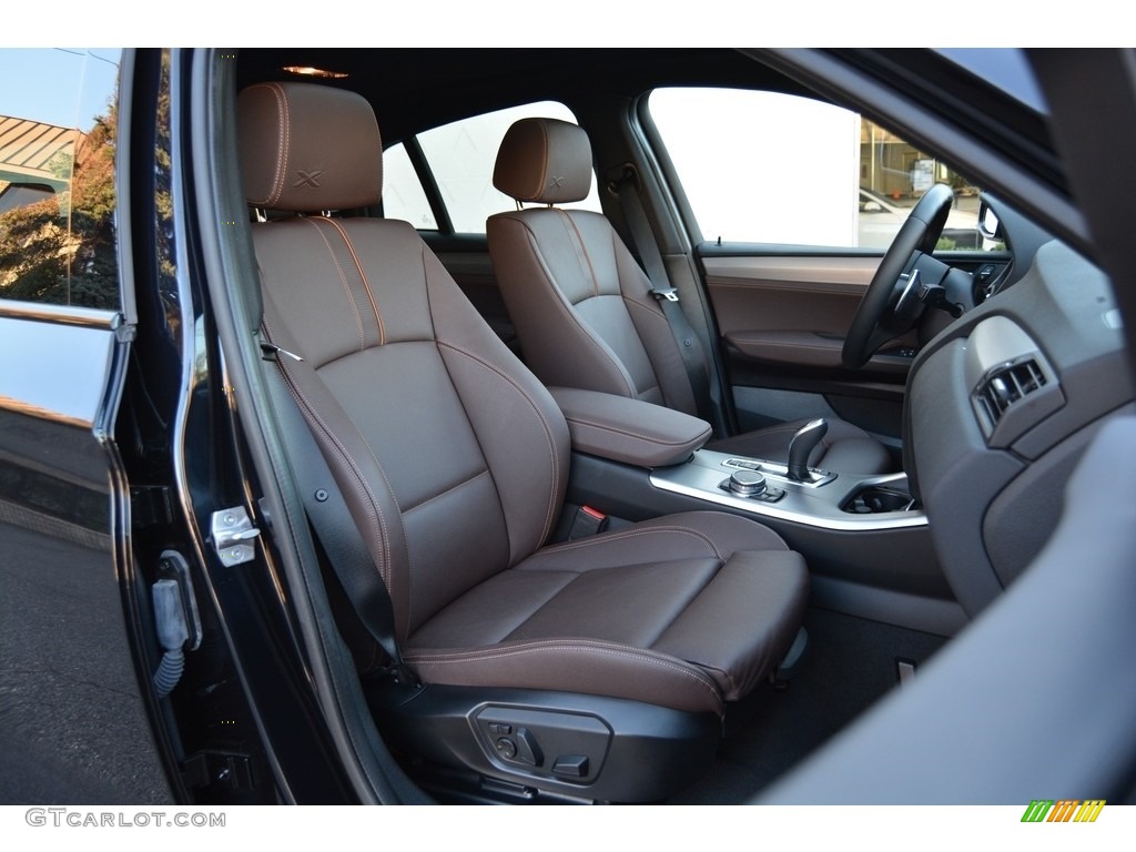 Mocha Interior 2016 BMW X4 M40i Photo #116666466