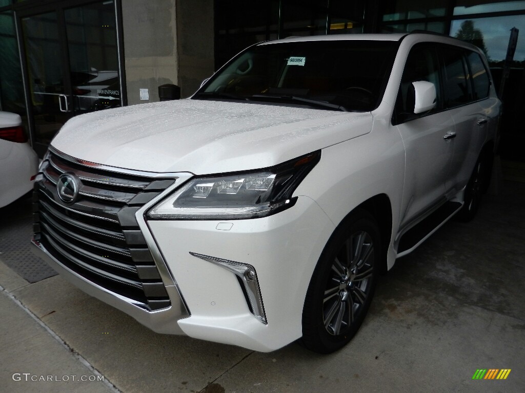 Starfire Pearl 2017 Lexus LX 570 Exterior Photo #116666605