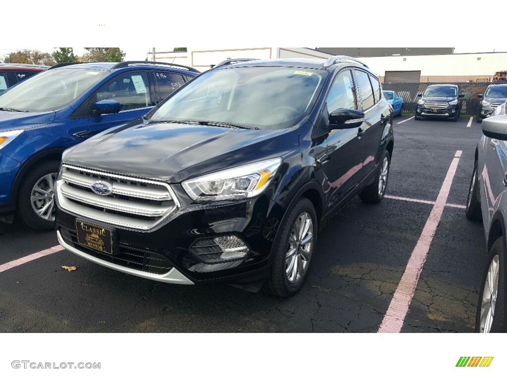 2017 Escape Titanium - Shadow Black / Charcoal Black photo #1