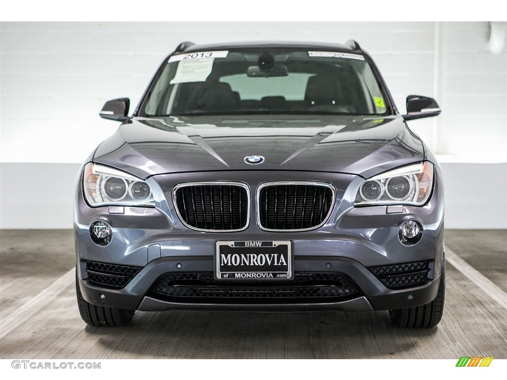 2013 X1 xDrive 35i - Mineral Grey Metallic / Black photo #2