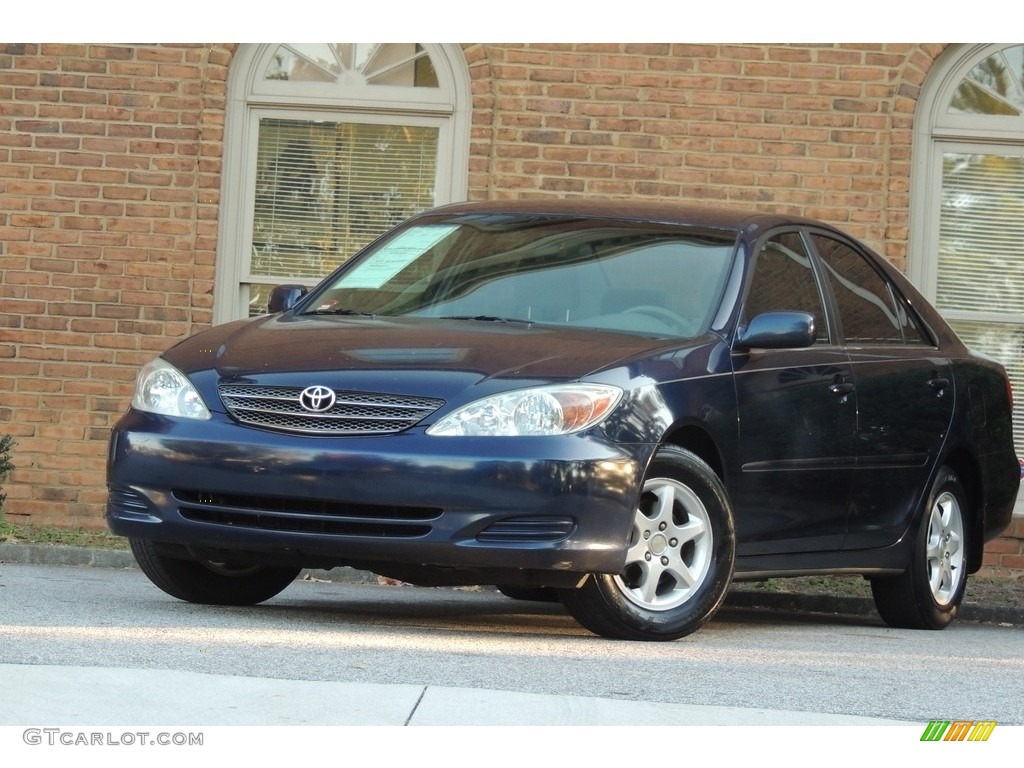 2003 Camry LE - Catalina Blue Metallic / Stone photo #1