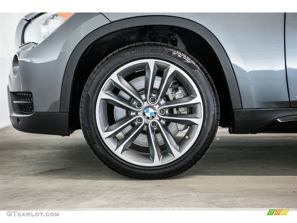 2013 X1 xDrive 35i - Mineral Grey Metallic / Black photo #8