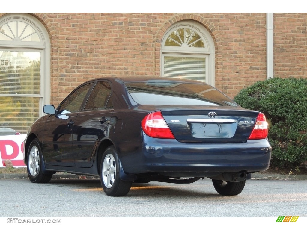 2003 Camry LE - Catalina Blue Metallic / Stone photo #7