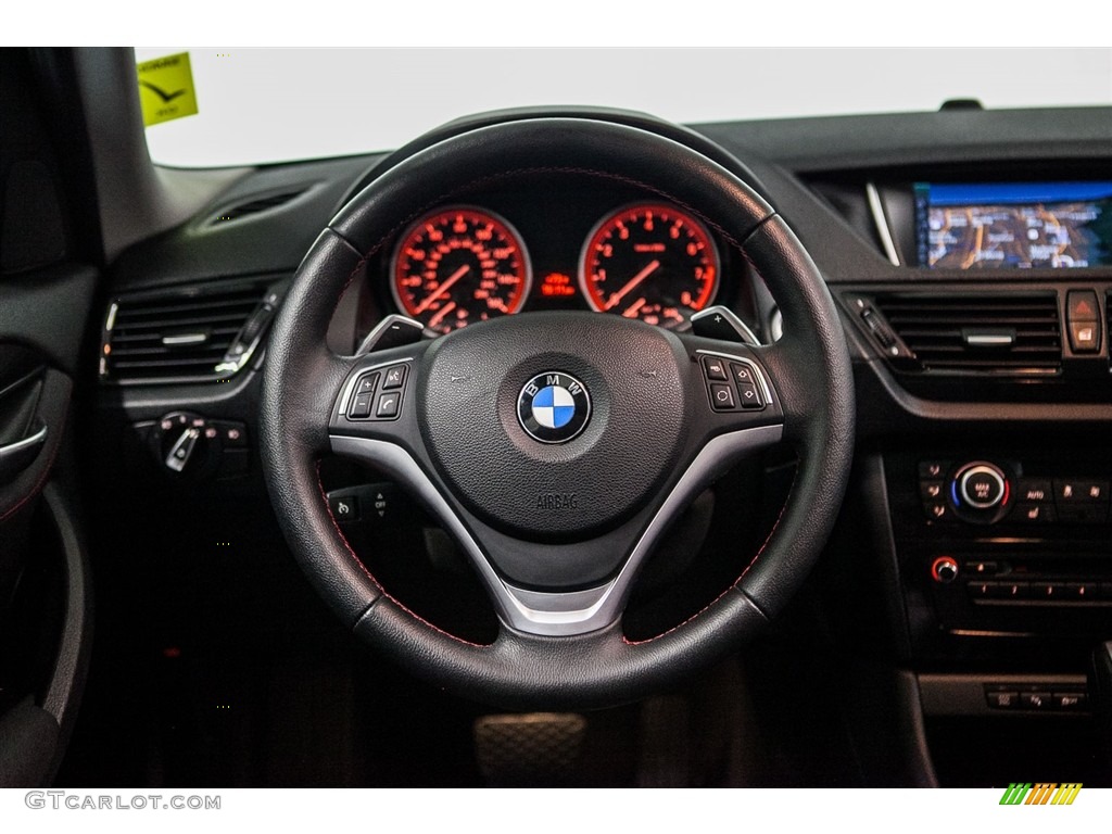 2013 X1 xDrive 35i - Mineral Grey Metallic / Black photo #16