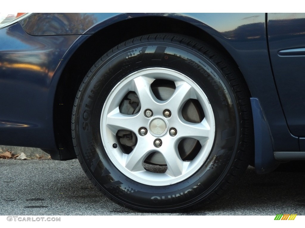 2003 Camry LE - Catalina Blue Metallic / Stone photo #19