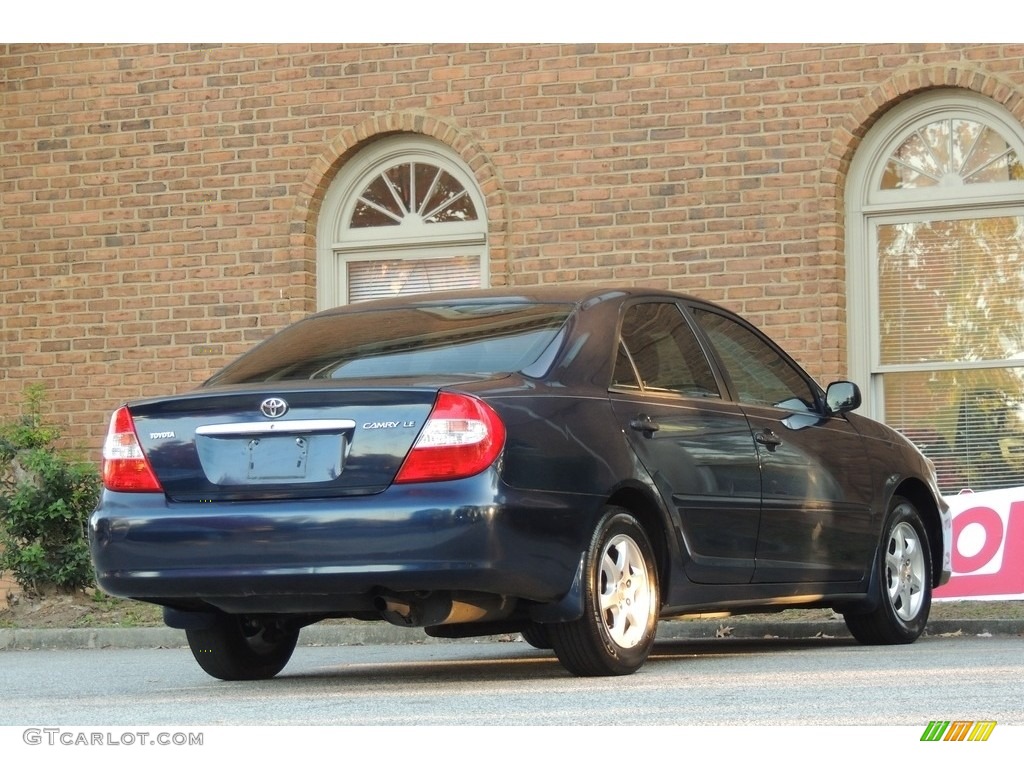 2003 Camry LE - Catalina Blue Metallic / Stone photo #20