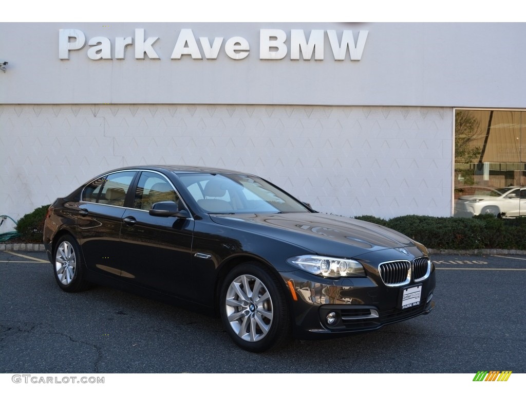 2016 5 Series 535i xDrive Sedan - Jotoba Brown Metallic / Venetian Beige/Black photo #1