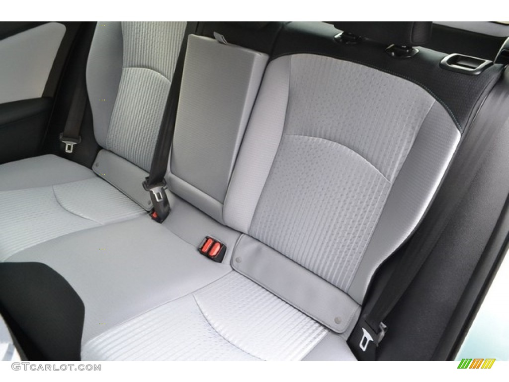 2017 Toyota Prius Three Rear Seat Photos