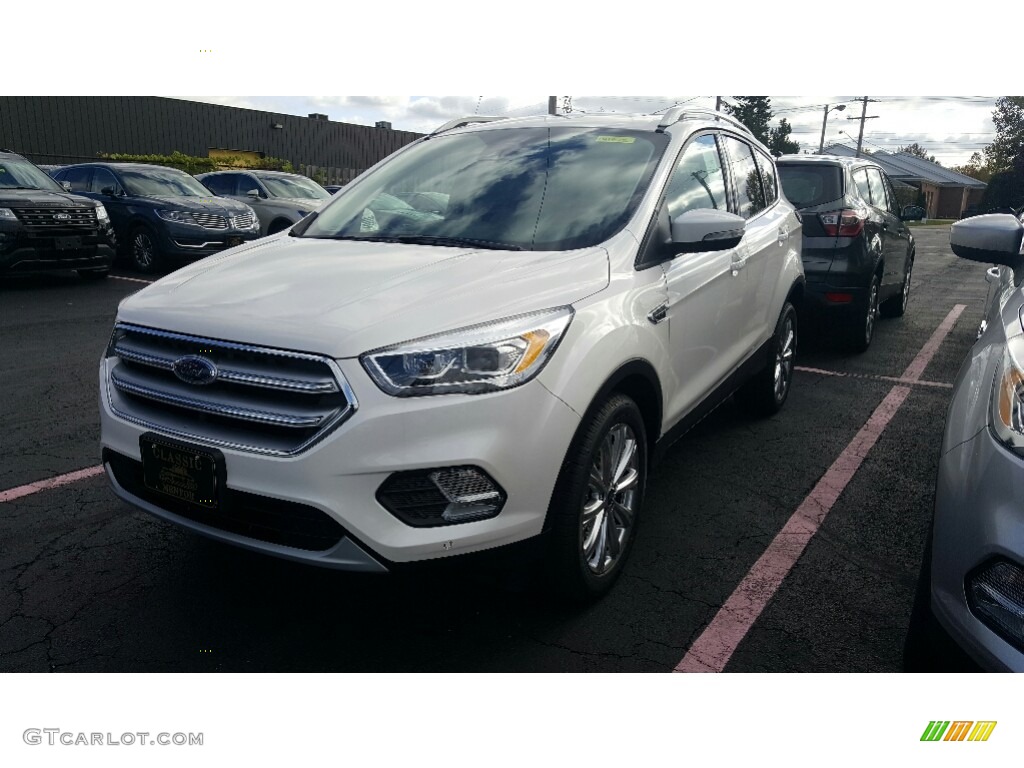 White Platinum Ford Escape