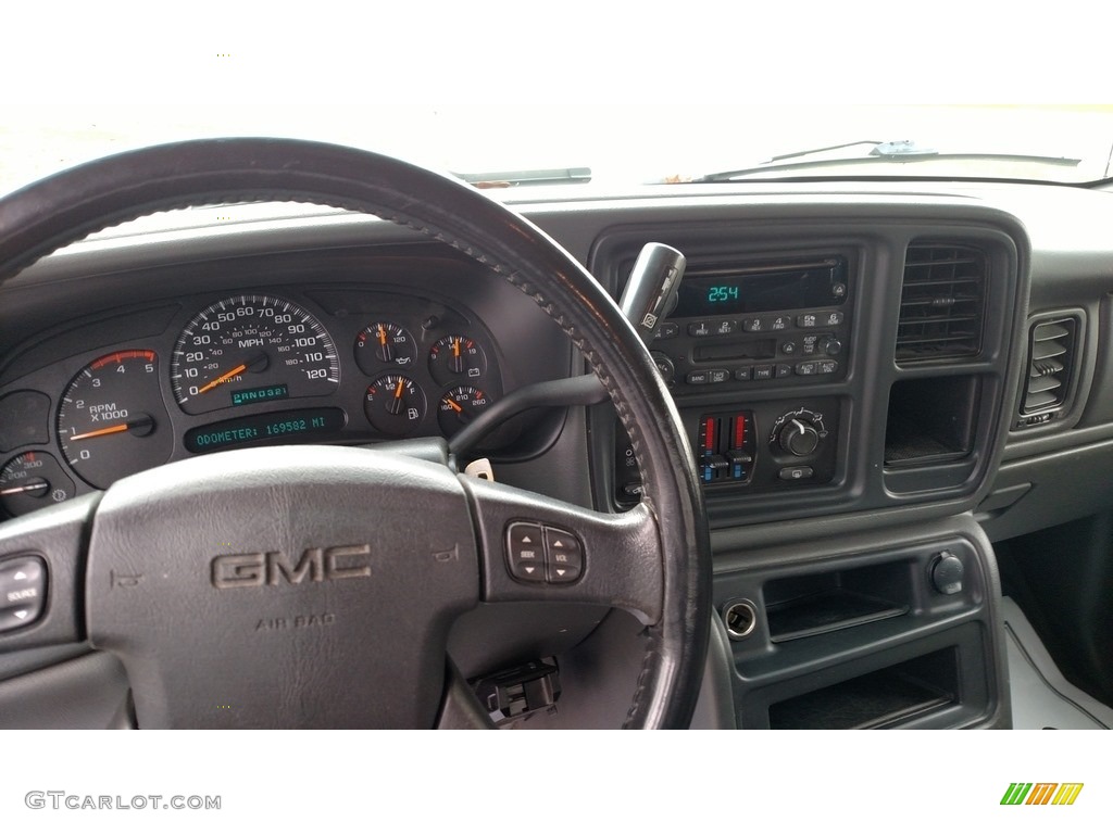 2005 Sierra 2500HD SLE Crew Cab 4x4 - Summit White / Dark Pewter photo #5