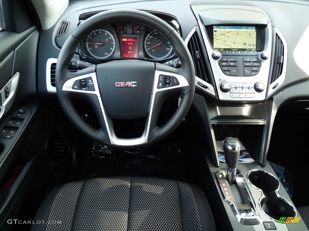 2017 GMC Terrain SLE AWD Jet Black Dashboard Photo #116670396