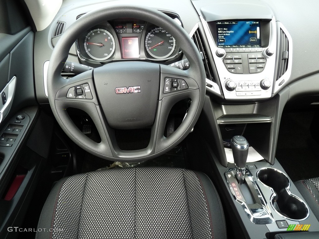 Jet Black Interior 2017 GMC Terrain SLE AWD Photo #116671020