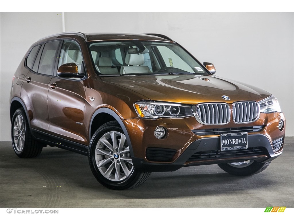 Chestnut Bronze Metallic 2017 BMW X3 sDrive28i Exterior Photo #116671194