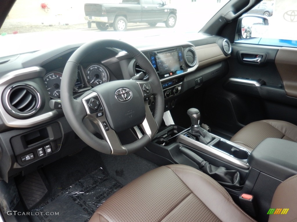 Limited Hickory Interior 2017 Toyota Tacoma Limited Double Cab 4x4 Photo #116671854