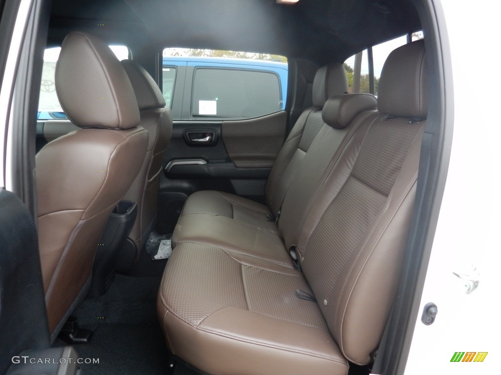 Limited Hickory Interior 2017 Toyota Tacoma Limited Double Cab 4x4 Photo #116671878