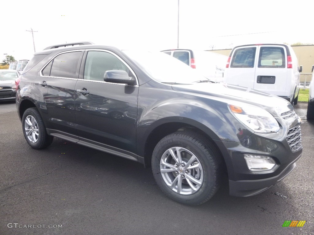 2017 Equinox LT AWD - Nightfall Gray Metallic / Jet Black photo #3