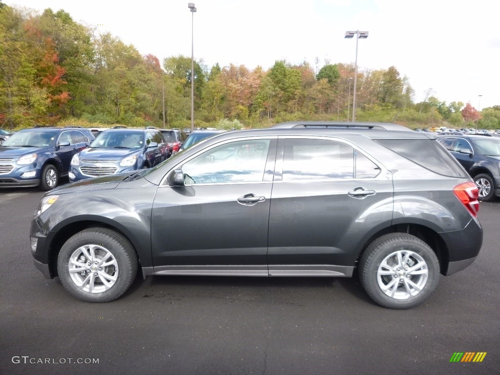 2017 Equinox LT AWD - Nightfall Gray Metallic / Jet Black photo #8