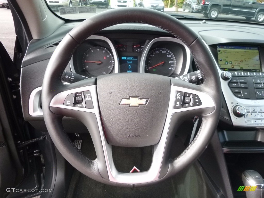 2017 Equinox LT AWD - Nightfall Gray Metallic / Jet Black photo #15