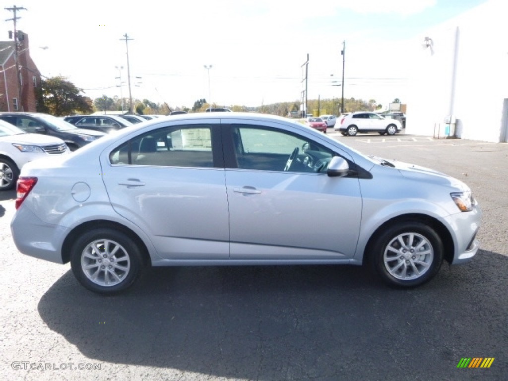 2017 Sonic LT Sedan - Arctic Blue Metallic / Jet Black photo #8