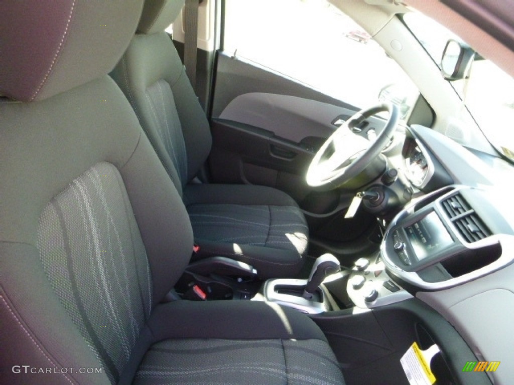 2017 Sonic LT Sedan - Arctic Blue Metallic / Jet Black photo #9