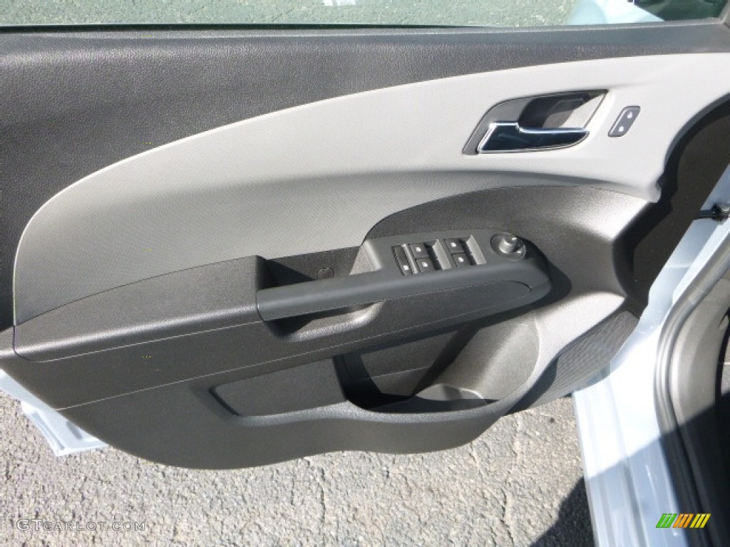 2017 Sonic LT Sedan - Arctic Blue Metallic / Jet Black photo #13