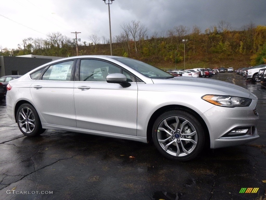 2017 Fusion SE - Ingot Silver / Ebony photo #1