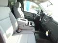 2017 Silver Ice Metallic Chevrolet Silverado 1500 WT Regular Cab 4x4  photo #9