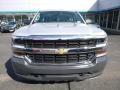 2017 Silver Ice Metallic Chevrolet Silverado 1500 WT Regular Cab 4x4  photo #11