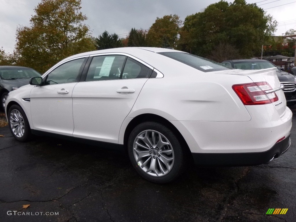 2016 Taurus Limited AWD - White Platinum / Charcoal Black photo #3