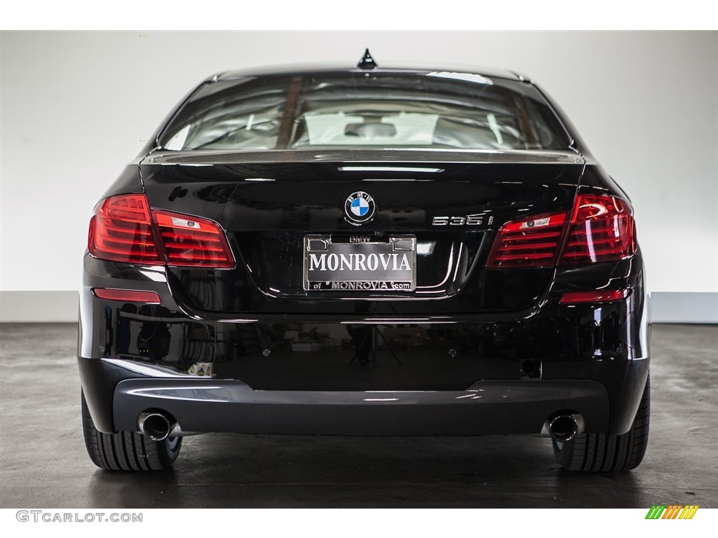 2016 5 Series 535i Sedan - Jet Black / Black photo #4