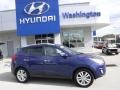 2011 Iris Blue Hyundai Tucson Limited AWD  photo #2