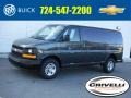 2017 Cyber Gray Metallic Chevrolet Express 2500 Cargo WT  photo #1