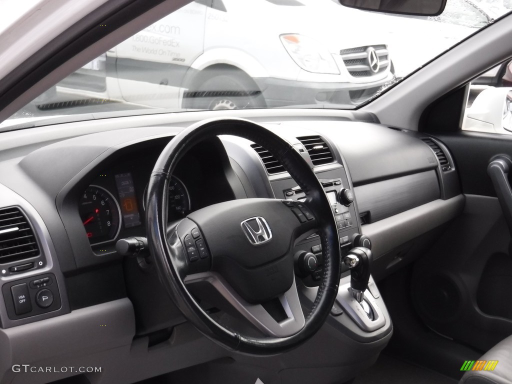 2008 CR-V EX-L 4WD - Taffeta White / Gray photo #12