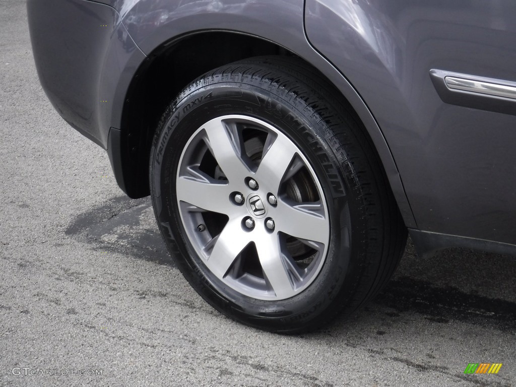 2015 Pilot Touring 4WD - Modern Steel Metallic / Gray photo #3