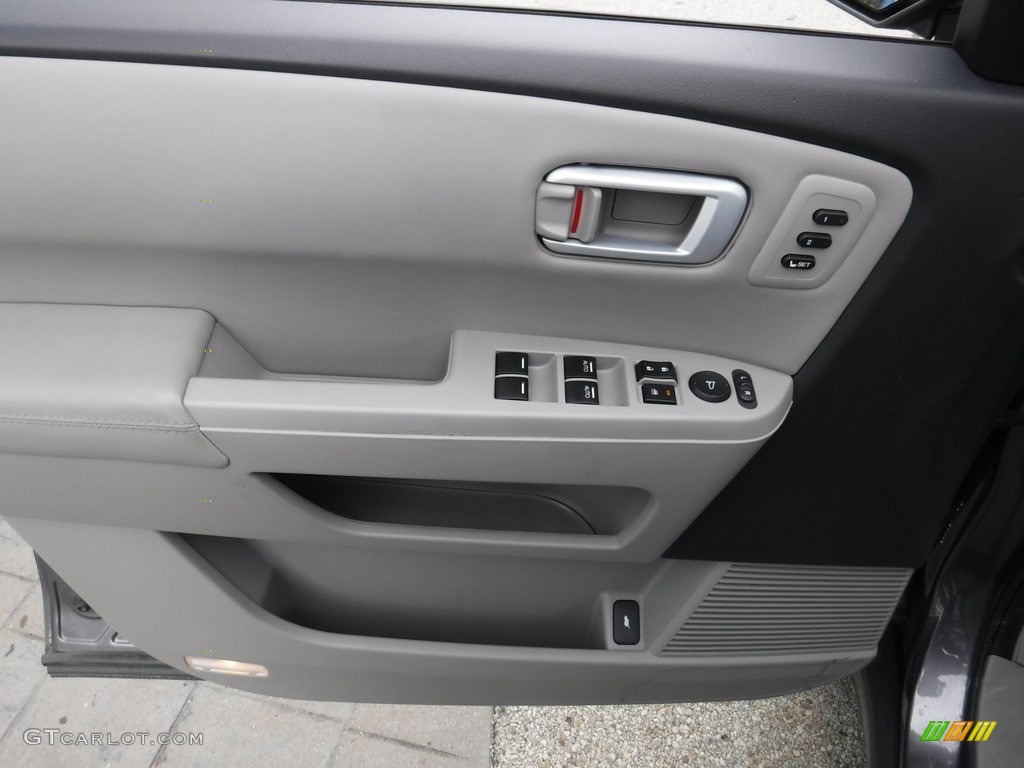 2015 Pilot Touring 4WD - Modern Steel Metallic / Gray photo #13