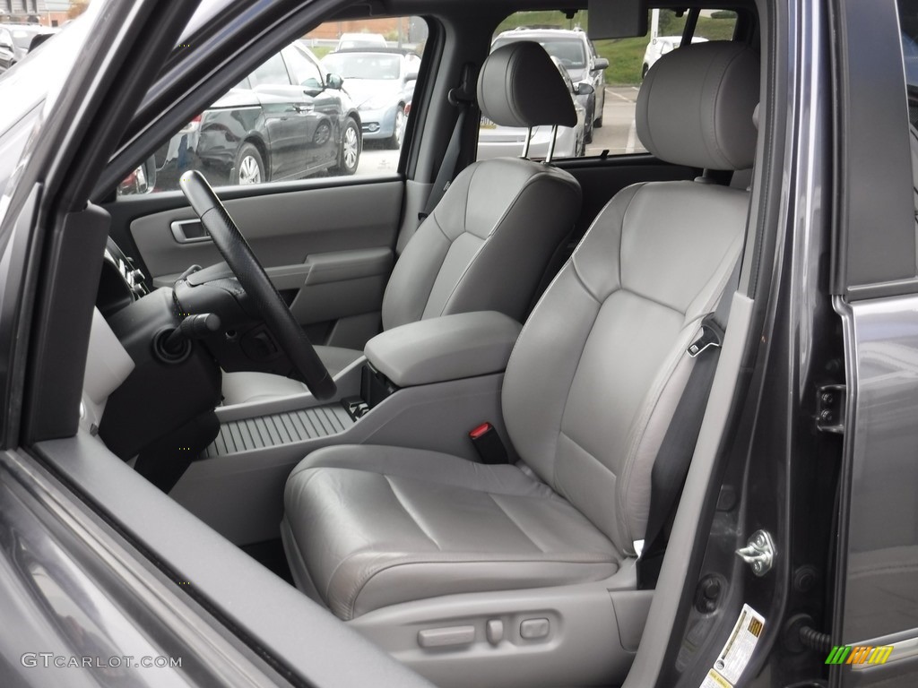 2015 Pilot Touring 4WD - Modern Steel Metallic / Gray photo #15